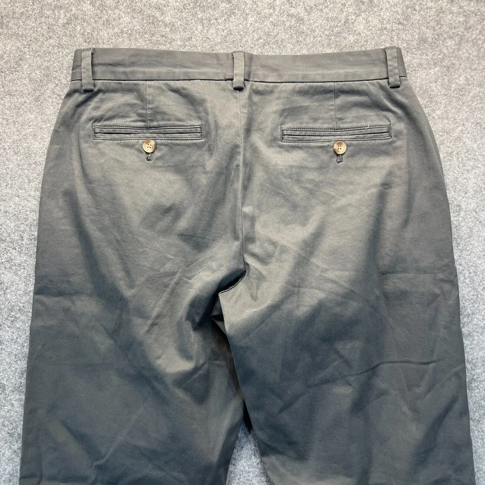 Vineyard Vines Pants Men's Size 30x32 Breaker Pant Straight Leg Gray Chino Pants - Picture 14 of 15